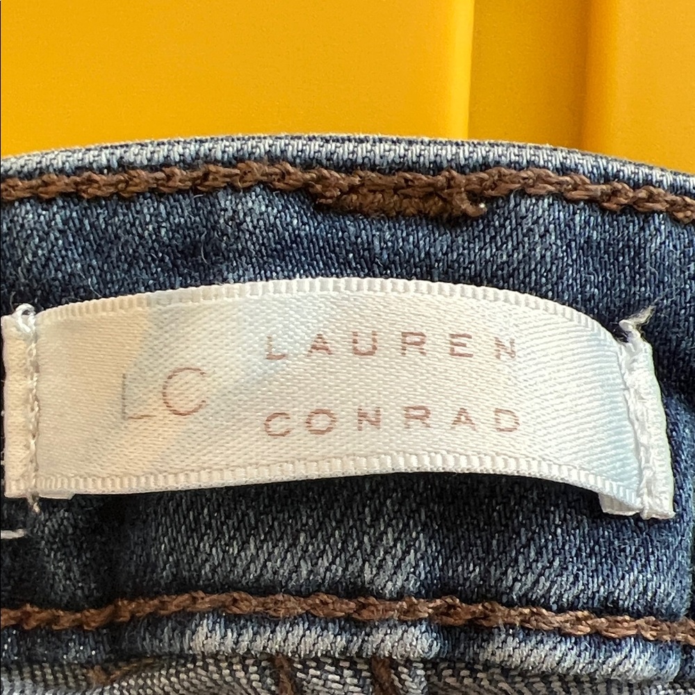 LC Lauren Conrad Indigo Cropped Jeans - Picture 3 of 6